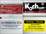 Koch Deckelanhänger Höhe:50cm 750kg|Typ U2|Angebot-Neu – Bild 12