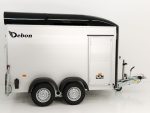 Debon Kofferanhänger Cargo  H:200cm 2,0t|Alu|Polybug|Tür|schwarz-Neu – Bild 4