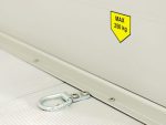 Debon Kofferanhänger Cargo  H:200cm 2,0t|Alu|Polybug|Tür|schwarz-Neu – Bild 8