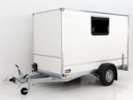 Kofferanhänger BK  Höhe:180 1,3t|Rampe|Tür|1 Fenster-Neu – Bild 2
