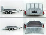 Variant Baumaschinenanhänger Maxi Load 161×305 3,5t|Rampe|Beavertail Heck-Neu – Bild 12