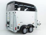Humbaur Pferdeanhänger Equitos 2000|Alu|schwarz|Aluboden-Neu – Bild 2