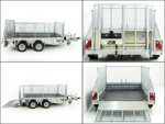 Ifor Williams Baumaschinenanhänger GX105 HD 3,5t|Auffahrrampe|Gitter-Neu – Bild 9