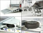 Ifor Williams Baumaschinenanhänger GX105 HD 3,5t|Auffahrrampe|Gitter-Neu – Bild 10