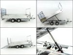 Twintrailer Multi-Heckkipper TT27-30 2,7t|183x309x40/120cm|Tandem-Neu – Bild 7
