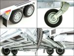Temared Baumaschinenanhänger Builder 180x400cm 3,5t|Rampe|neu-Neu – Bild 11