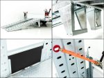Vezeko Baumaschinenanhänger BA 155x360cm 3,5t|SB|Schwenk-Rampen|grau-Neu – Bild 4