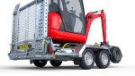 Bagger- und Baumaschinentransporter 2.80 x 1.30m Tandem-Neu – Bild 14