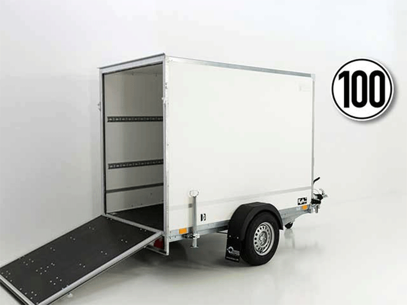 ANAHAGER-1.png Kofferanhänger BK 130x264cm Höhe:180cm 1,3t|Rampe-Neu – Bild 1