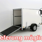 Kofferanhänger BK 130x264cm Höhe:150cm 1,3t|Rampe-Neu