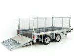 Ifor Williams Baumaschinenanhänger GX105 HD 3,5t|Auffahrrampe|Gitter-Neu