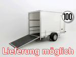 Kofferanhänger BK 146x304cm Höhe:180cm 1,3t|Rampe|Tür-Neu