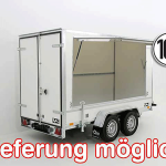 Kofferanhänger BK Höhe:180cm 2,0t|Verkaufsklappe-Neu