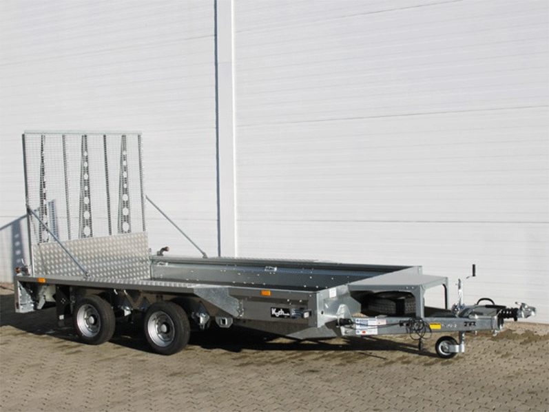 ANGH Ifor Williams Baumaschinenanhänger GX126 184x366cm 3,5t|Rampe 1,83-Neu – Bild 1