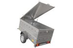 Anhänger mit Deckel Garden Trailer 200 KIPP 200×106 cm 750 kg-Deckelanhänger-Neu – Bild 3