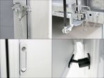 Debon Kofferanhänger Cargo  H:190cm 1,3t|Alu|Polybug|Tür|schwarz-Neu – Bild 14