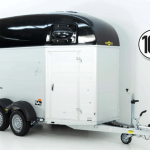 Humbaur Pferdeanhänger Equitos 2000|Alu|schwarz|Aluboden-Neu