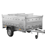 Einachsanhänger 230×125 UNITRAILER GARDEN 230 KIPP- Deckelanhänger-Neu