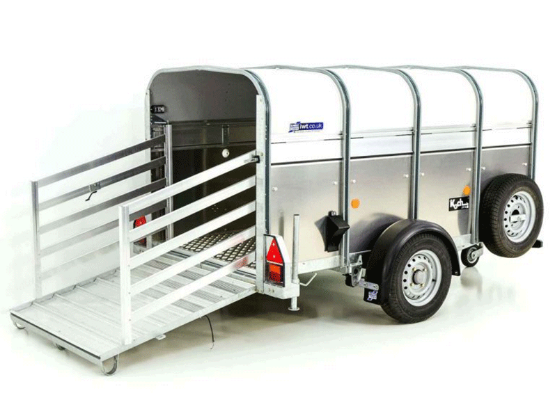PVIEH-ANGER.png Ifor Williams Schaf-und Kälberanhänger P8G 124x250cm Höhe:115 1,4t-Neu – Bild 1