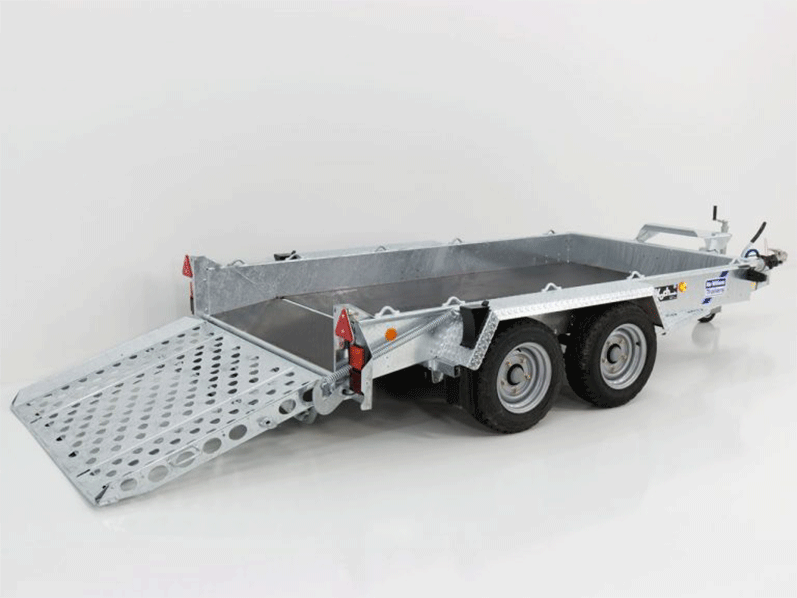 ZRCED-1.png Ifor Williams Baumaschinenanhänger GH1054AB 163×305 3,5t|Rampe|neu-Neu – Bild 1