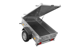 Einachsanhänger 750 kg 150×106 Garden Trailer 150 KIPP mit Alu-Deckel-Neu – Bild 7