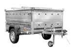 Garden Trailer 201 KIPP Anhänger mit Plane 750 kg -Deckelanhänger-Neu – Bild 6
