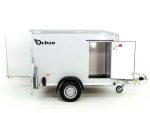 Debon Kofferanhänger DK R255 125x255cm H:156cm|grau 4 Stück weiß-Neu – Bild 8