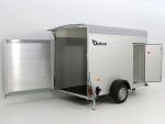 Debon Kofferanhänger Cargo H:190cm 1,3t|Alu, Polybug|Tür|grau-Neu – Bild 16