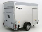 Debon Kofferanhänger Cargo H:190cm 1,3t|Alu, Polybug|Tür|grau-Neu – Bild 17