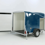 Debon Kofferanhänger DK Vollpoly H:160cm|neues Modell|blau-Neu