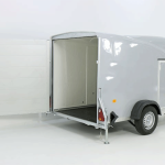 Debon Kofferanhänger DK Vollpoly H:160cm|neues Modell|grau-Neu