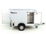 Debon Kofferanhänger DK R255 125x255cm H:156cm|grau 4 Stück weiß-Neu – Bild 23