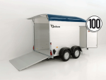Debon Kofferanhänger Cargo H:200cm 2,0t|Alu|Polybug|Tür|blau-Neu – Bild 23