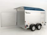 Debon Kofferanhänger Cargo H:200cm 2,0t|Alu|Polybug|Tür|blau-Neu