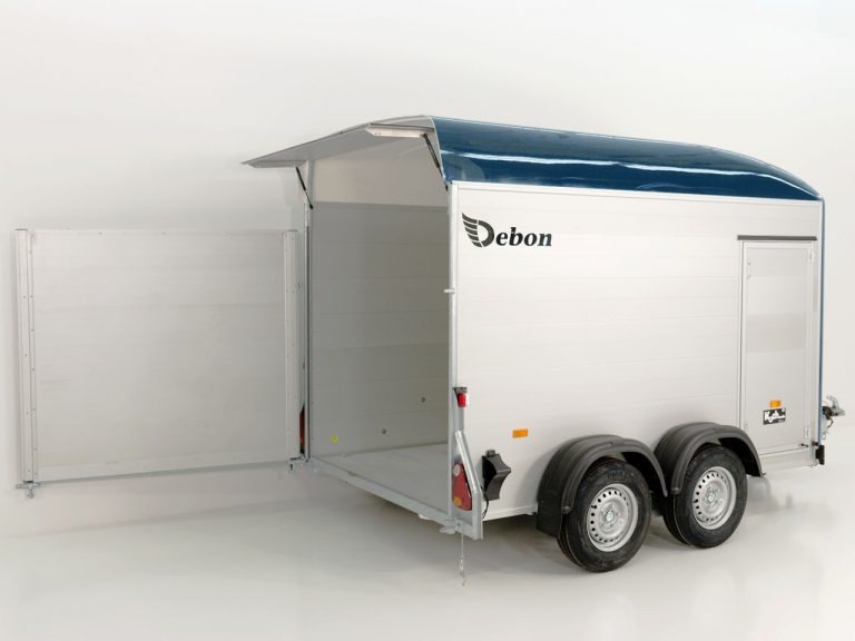 imgi_80_2603_02_1280x1280-768x576-1 Debon Kofferanhänger Cargo H:200cm 2,0t|Alu|Polybug|Tür|blau-Neu – Bild 1