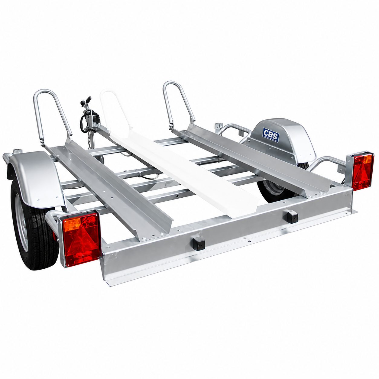 Lider Motorradanhänger 39420 – 2 Schienen